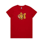 Gold Fish Periodic Table Women's AS Colour T-shirt