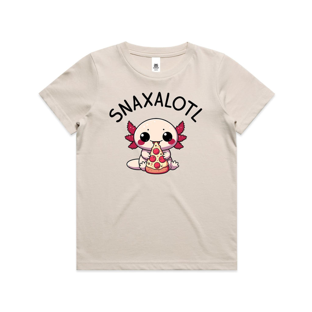 Snaxalotl, Axolotl Pizza - Kids Youth T-shirt