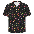 Candy Men's Crinkle Hawaiian Shirt