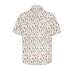 Australian Plants And Animals Men's Short Sleeve Hawaiian Shirt