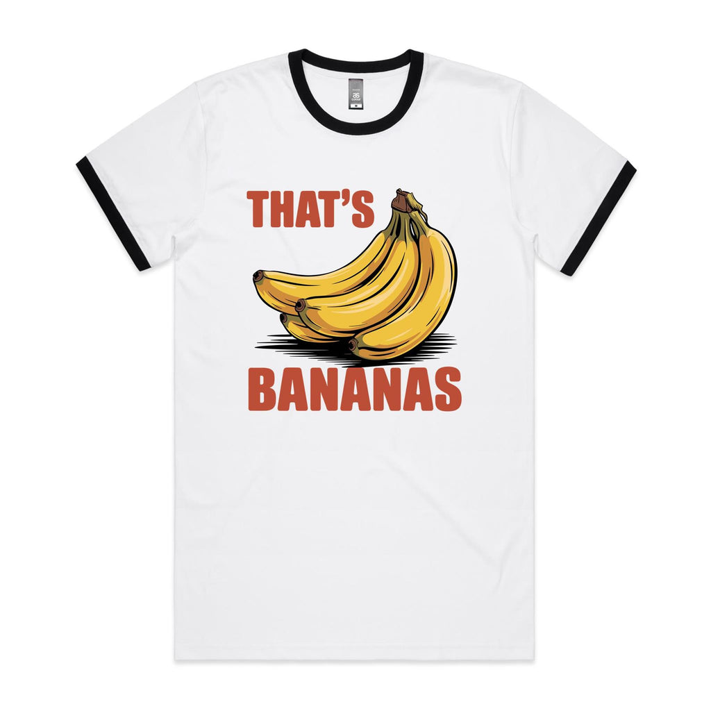 That's Bananas AS Colour Staple Ringer Tee