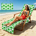 Aliens Beach Chair Towel Cover with Side Pockets