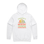 Chess And Education - Mens Hoodie White Mens Hoodie Chess Games Printed In Australia