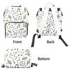 Music Time - Multi-Function Backpack, Nappy / Diaper Bag
