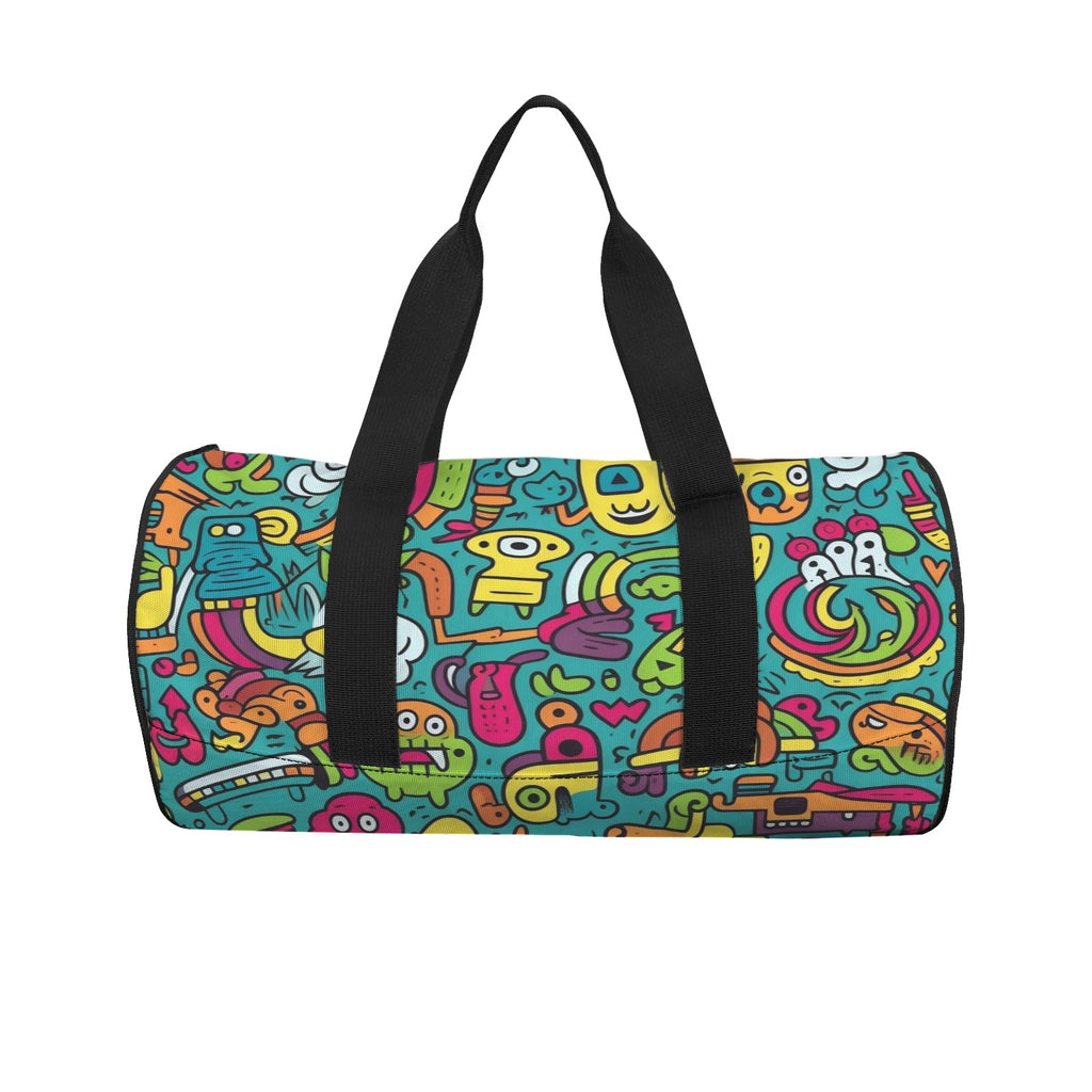 Crazy Characters Duffle Bag Duffle Bag Printed Offshore