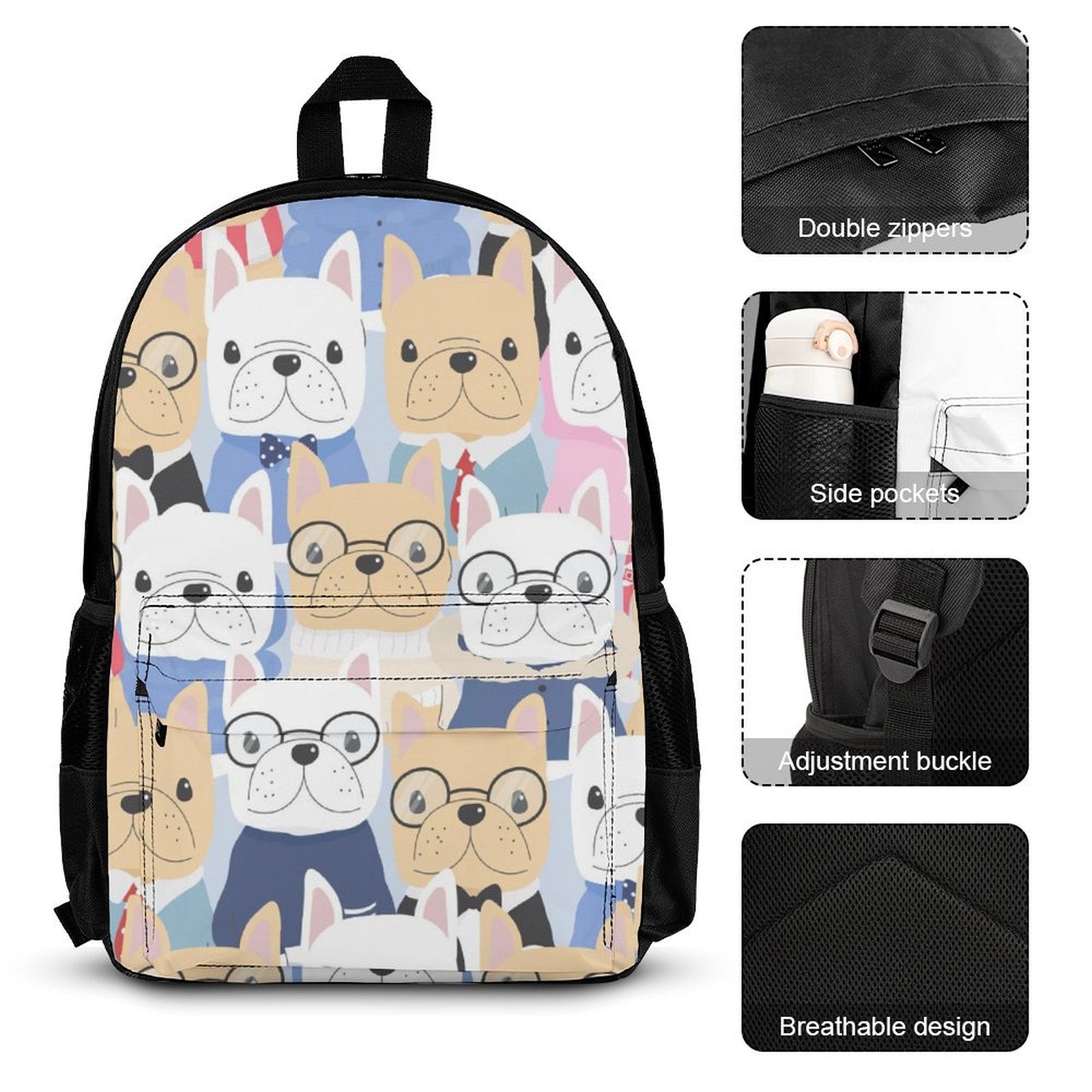Cat Crowd - Three Piece Backpack Set