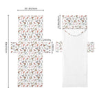 Birds Of A Feather Beach Chair Towel Cover with Side Pockets