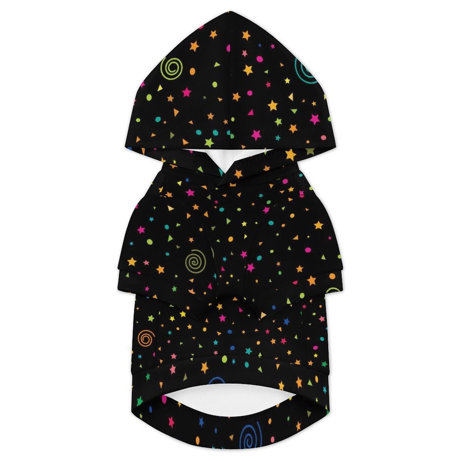 Stars And Swirls Pet Hoodie (Small Size)