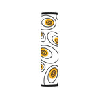 Abstract Eggs Car Seat Belt Cover 7''x10'' (Pack of 2) Car Seat Belt Cover 7x10 (Pack of 2) Food Printed Offshore