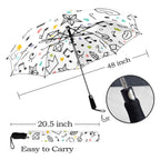 Music Time - Semi-Automatic Foldable Umbrella (Model U12) Semi-Automatic Foldable Umbrella (U12)