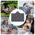 Video Game Kids Hooded Blanket 100cm x 130cm