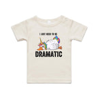 Dramatic Unicorn Goose AS Colour Baby T-shirt Natural Baby T-shirt animal Printed In Australia