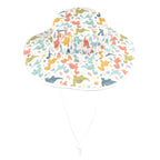 Cute Colourful Dinosaurs Wide Brim Bucket Hat Wide Brim Bucket Hat animal Printed Offshore