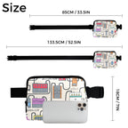 Guitar Pedals - Belt Bag