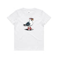 Seagull With Sunglasses And High Tops Kid's AS Colour T-shirt