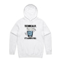 Glass Half Full Men's AS Colour Hoodie