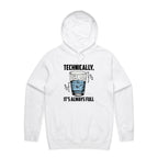 Glass Half Full Men's AS Colour Hoodie