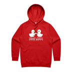 Goose Bumps - Womens Hoodie Red Womens 2XL Womens Hoodie animal Printed In Australia