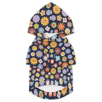 Groovy Flowers Pet Hoodie (Small Size)