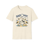 Dad Seagull Unisex T-Shirt Natural Unisex Adult T-shirt animal Dad Globally Fulfilled
