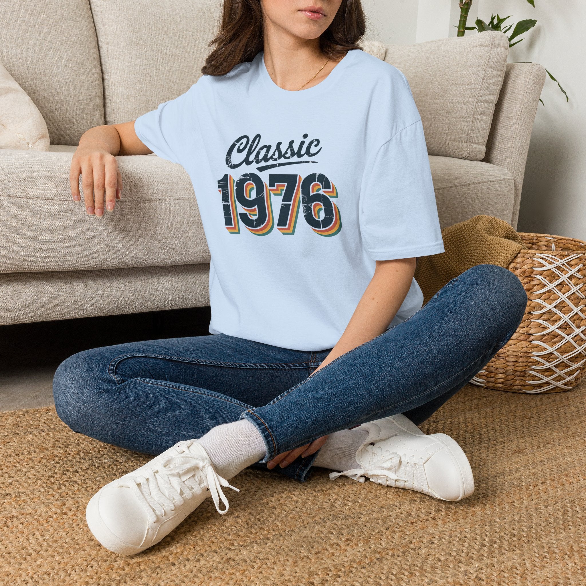 Turning 50, Classic 1976 Unisex Softstyle T-Shirt T-Shirt Australian Printer Birthday