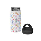 Under The Sea, Ocean Animals Stainless Steel Water Bottle, Handle Lid Stainless Steel Water Bottle With Handle Lid Globally Fulfilled Ocean