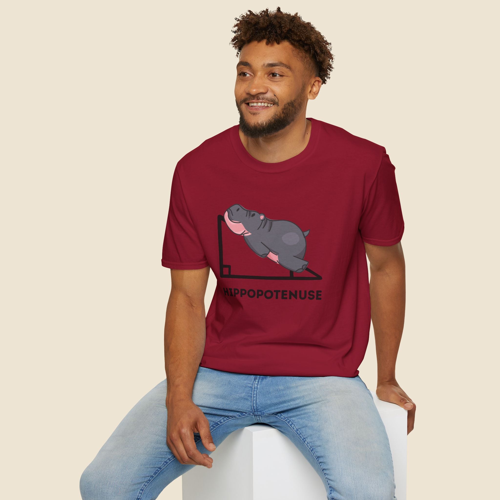 Hippopotenuse Hypotenuse Hippo Unisex T-shirt