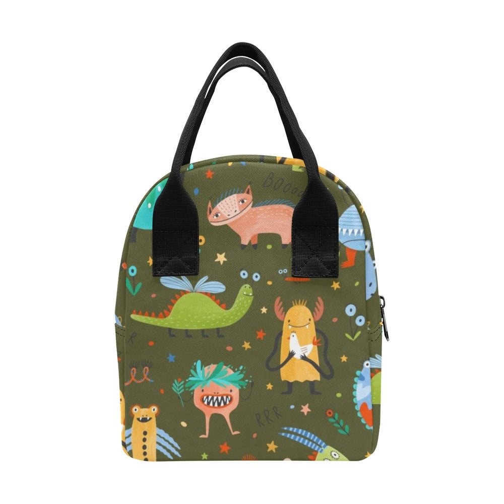 Monsters - Zipper Lunch Bag Zipper Lunch Bag Printed Offshore