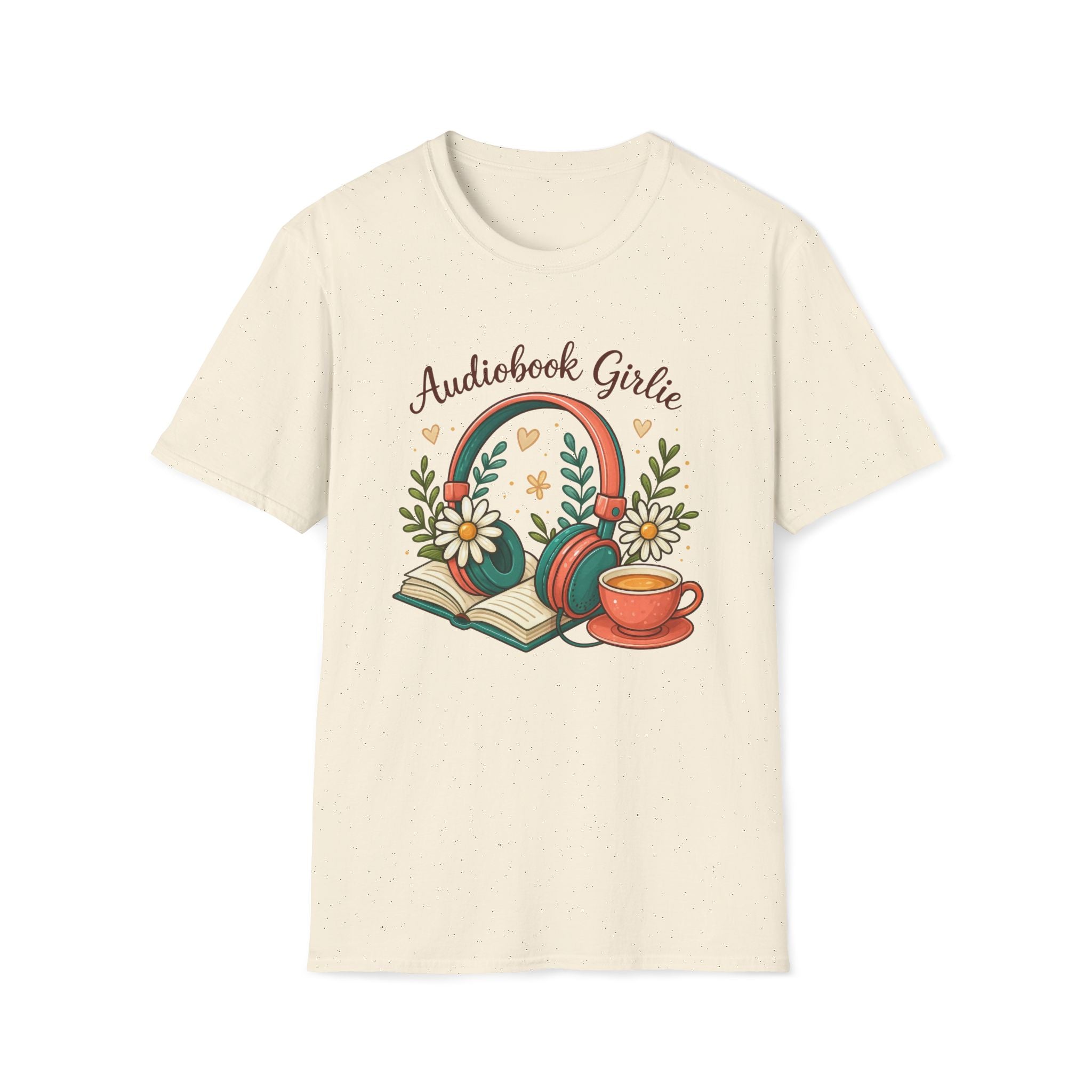 Audiobook Girlie - Unisex Softstyle T-shirt
