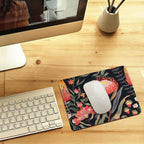 Waratah Leather Mouse Pad Leather Mouse Pad Plants Printed Offshore