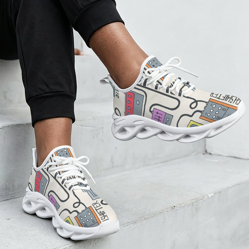 Guitar Pedals Women's Twisted Sole Sneakers