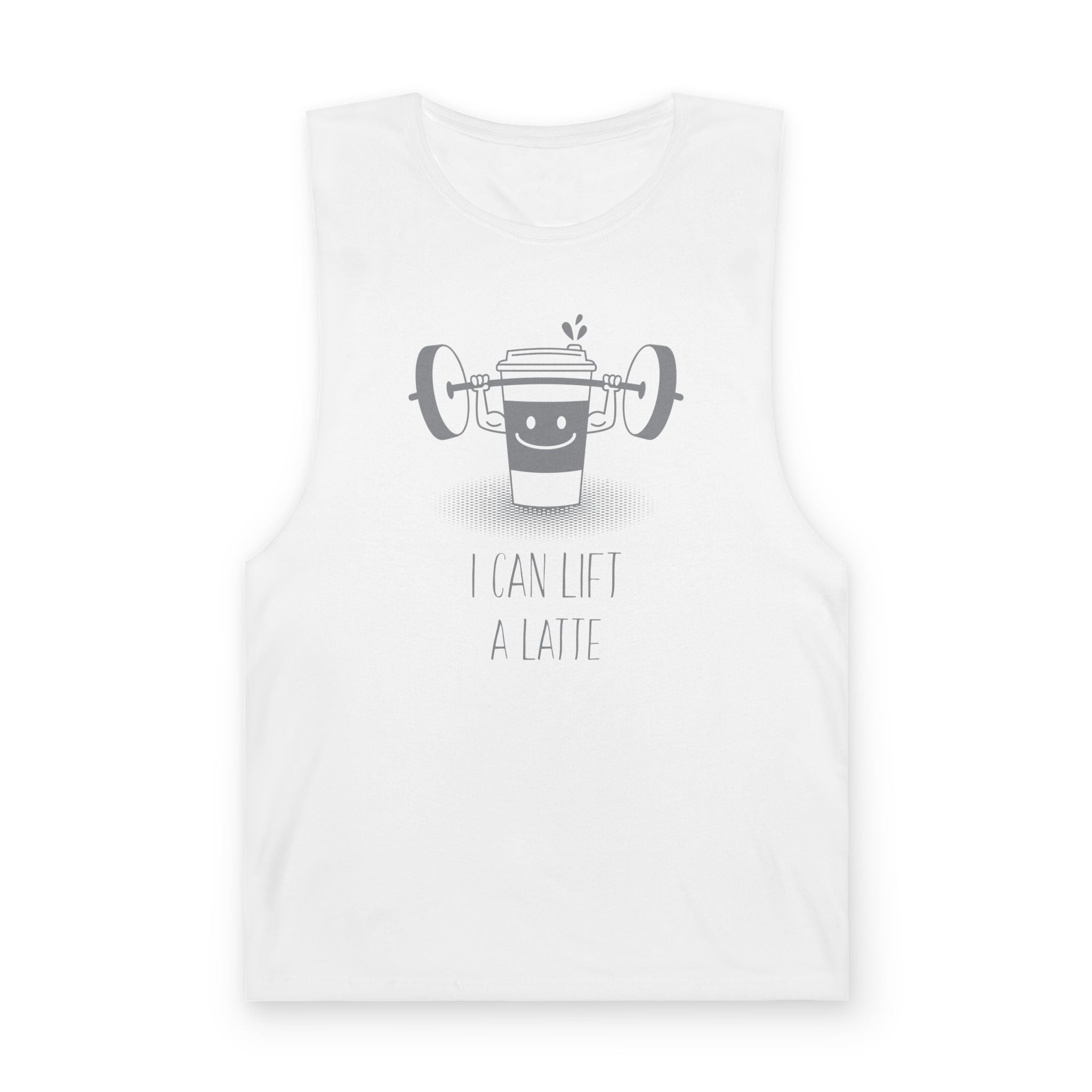 I Can Lift A Latte - Unisex Barnard Tank