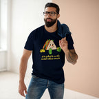 Sandwich, It's What's On The Inside That Counts - Men's Staple Tee Navy Mens Premium T-Shirt Food Printed in AU and US