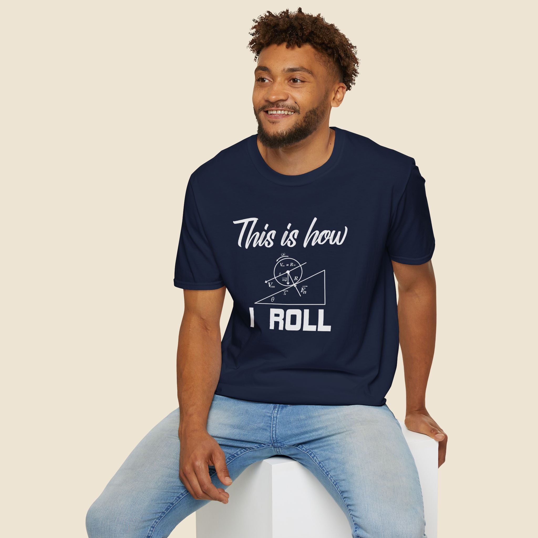 This Is How I Roll Unisex T-Shirt Unisex Adult T-shirt Globally Fulfilled Maths