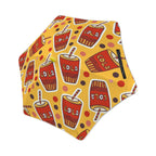 Cola Kids Safe Round Corner Umbrella One Size Kids Safe Round Corner Umbrella Food Printed Offshore