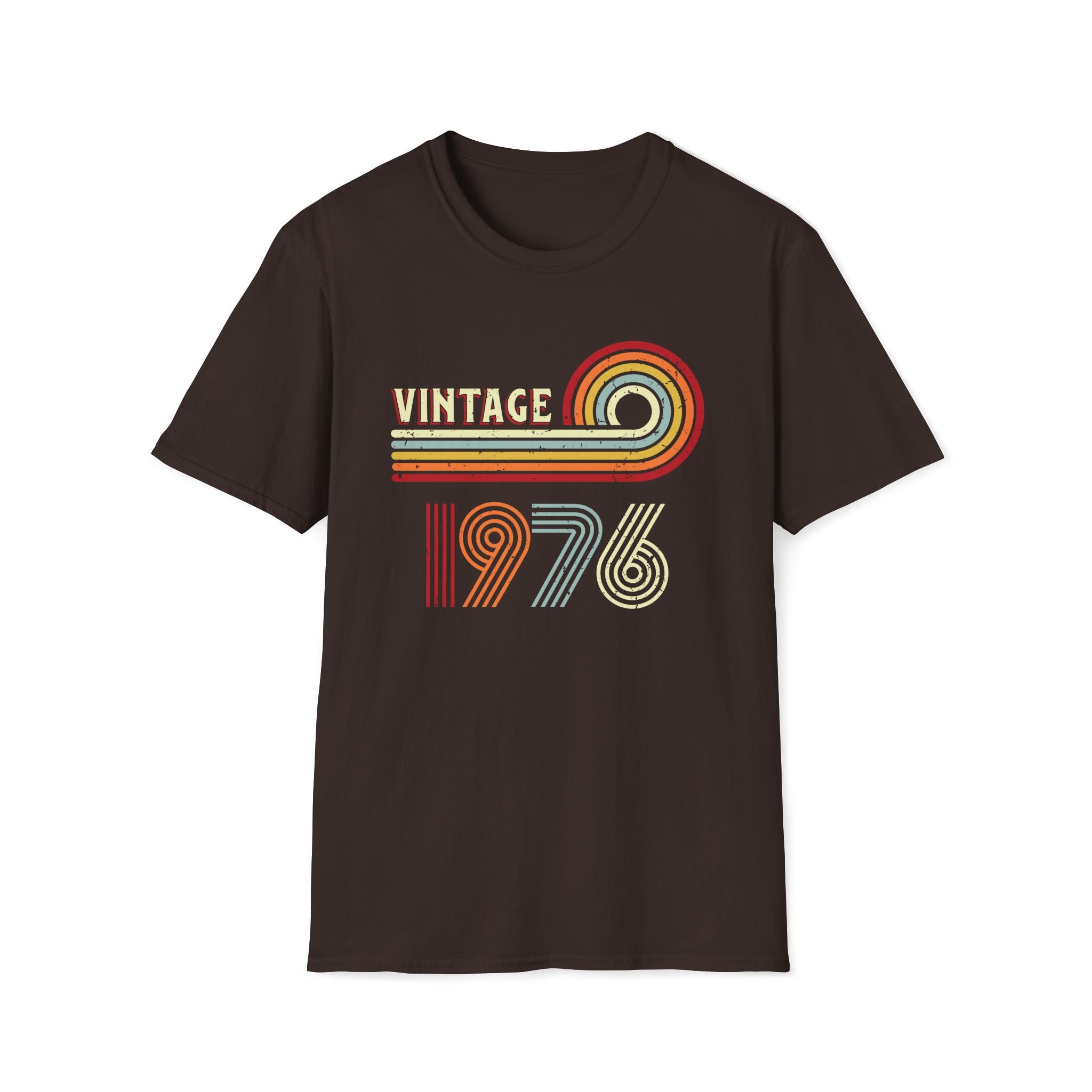 Turning 50, Vintage 1976 - Unisex Softstyle T-Shirt