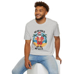 Summer Santa, Ho Ho Hold My Beer - Unisex Softstyle T-Shirt
