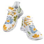 Vintage Boho Flowers Women's Twisted Sole Sneakers