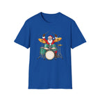 Drummer Santa - Unisex Softstyle T-Shirt