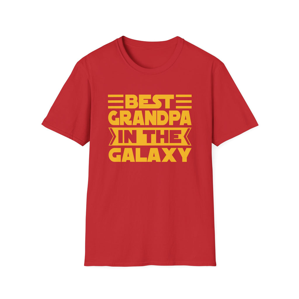 Best Grandpa In The Galaxy - Unisex Softstyle T-Shirt
