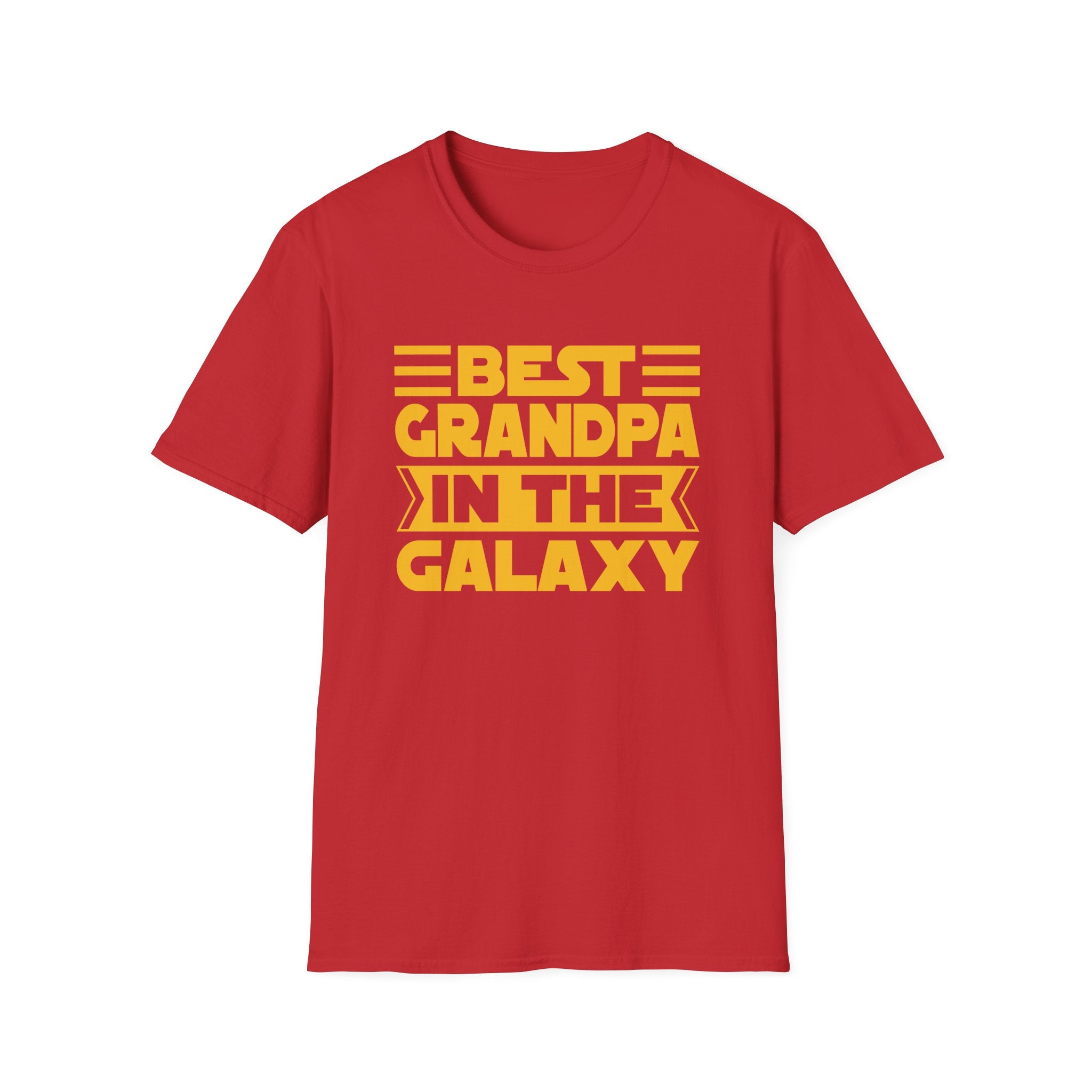 Best Grandpa In The Galaxy - Unisex Softstyle T-Shirt