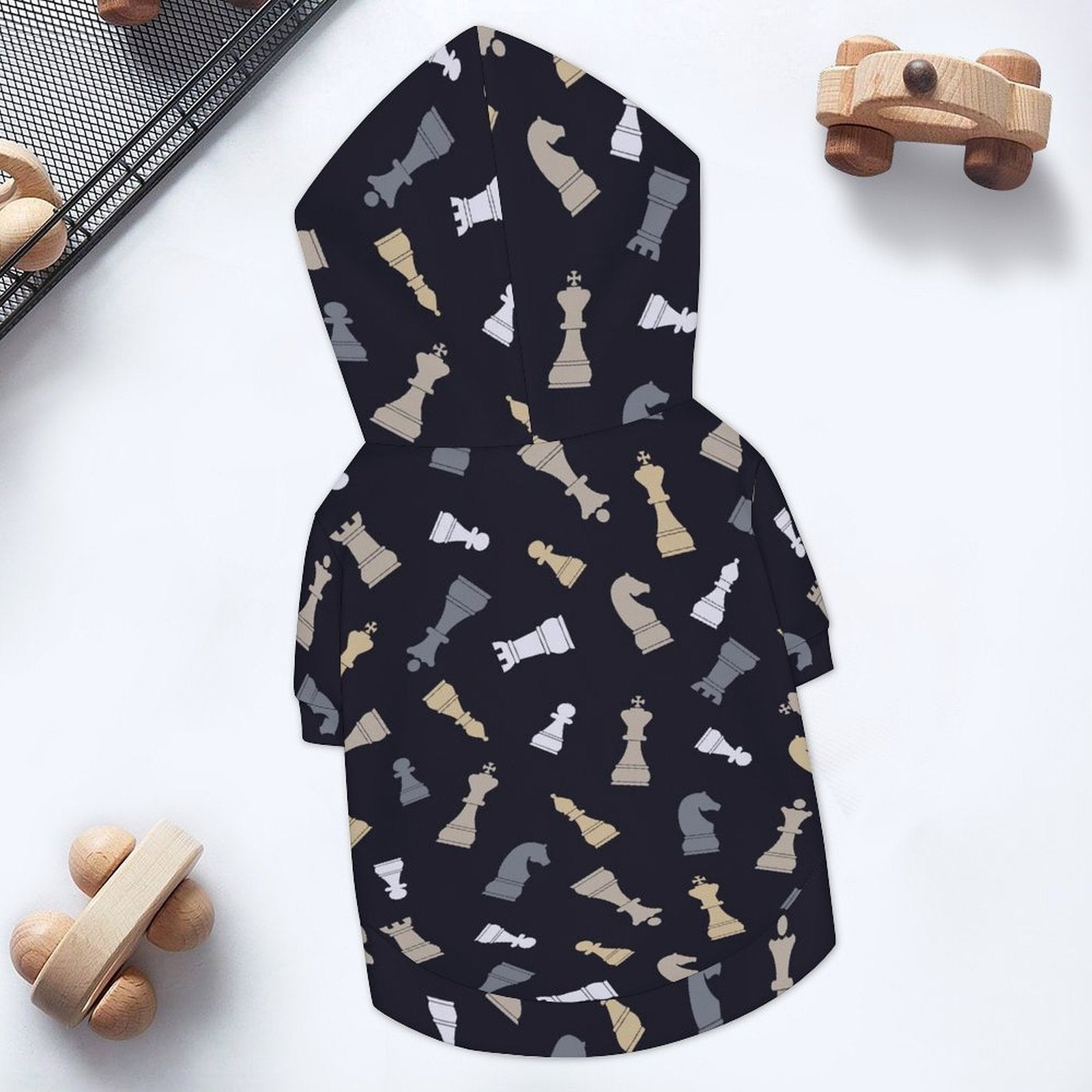 Chess Pattern Pet Hoodie (Small Size)