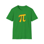 Pi Unisex Softstyle T-Shirt Irish Green Unisex Adult T-shirt Australian Printer Science