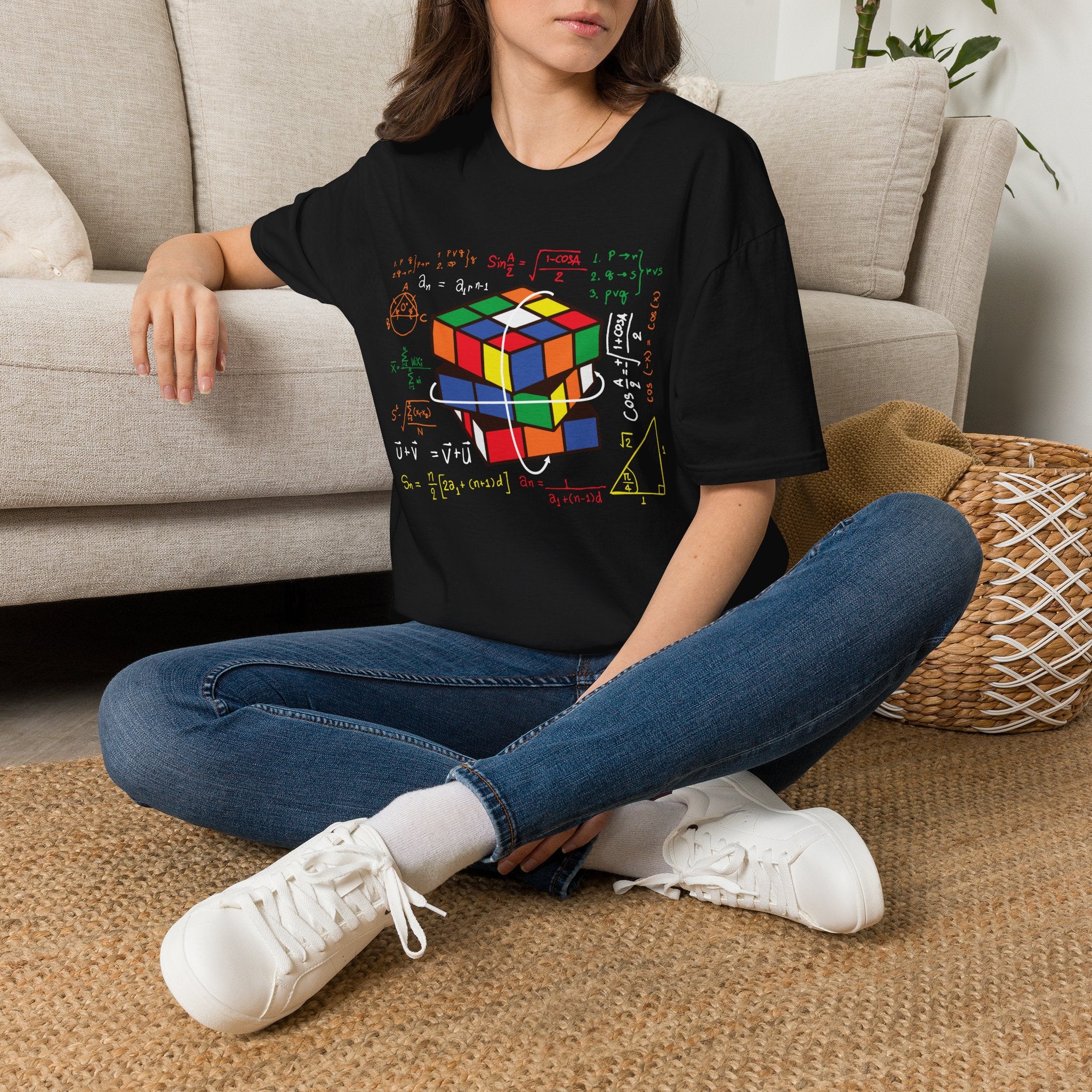 Game Cube Math Illustration Unisex T-Shirt