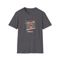 Classic Rock, Cassette Player Unisex Softstyle T-Shirt Charcoal Unisex Adult T-shirt Australian Printer Music Retro