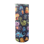 Monster Mania - 20oz Tall Skinny Tumbler with Lid and Straw