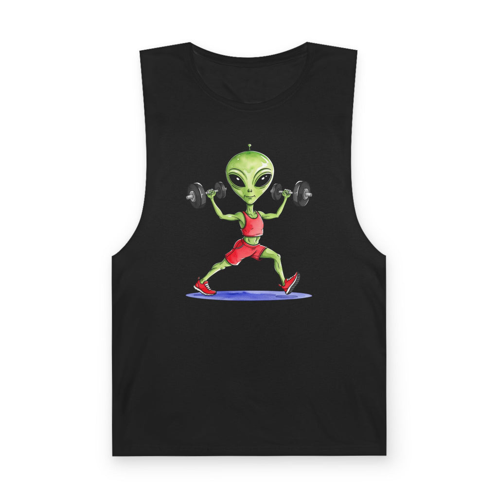 Alien Workout - Unisex Barnard Tank