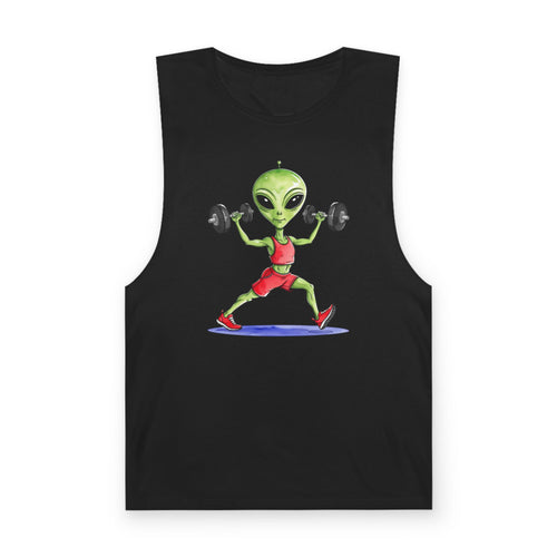 Alien Workout - Unisex Barnard Tank