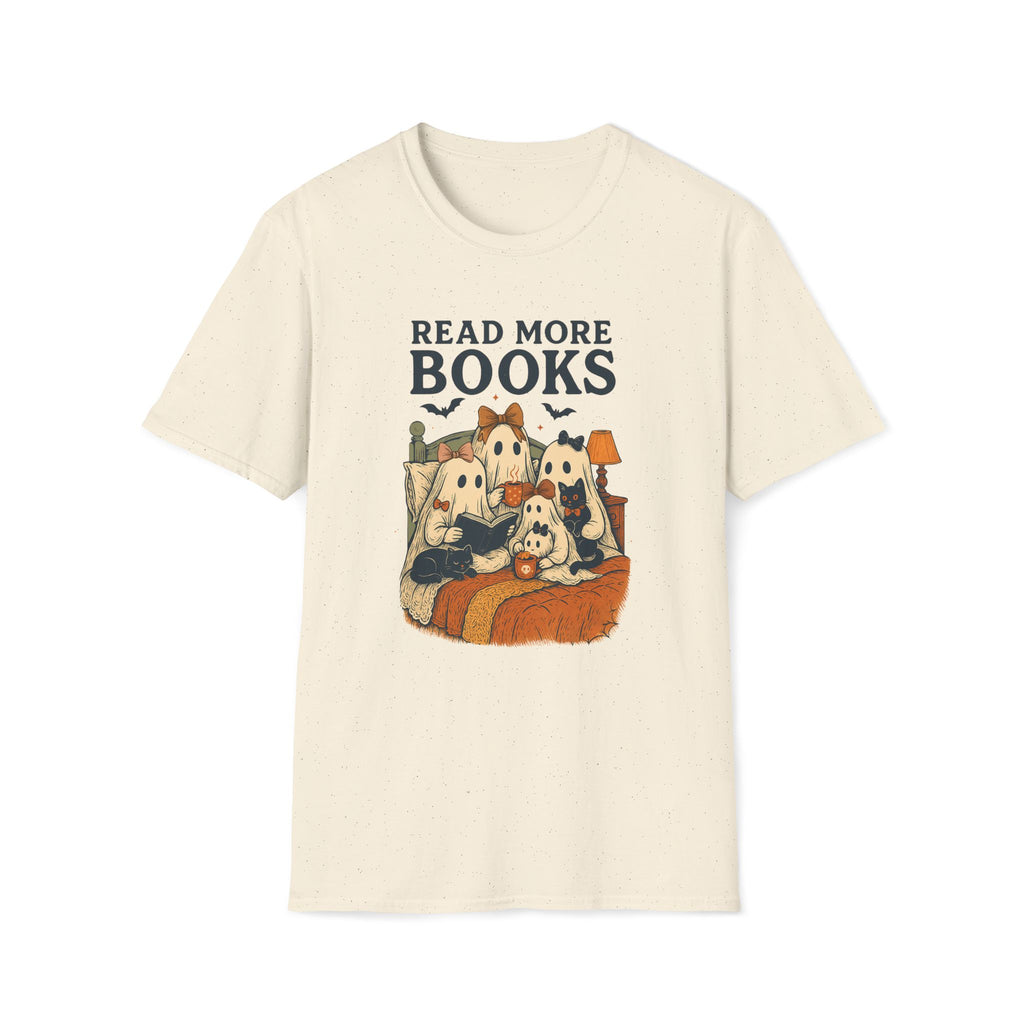 Read More Books, Ghosts - Unisex Softstyle T-shirt