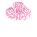 Pink Leopard Wide Brim Bucket Hat Wide Brim Bucket Hat animal Printed Offshore